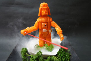 Carrot darth vader